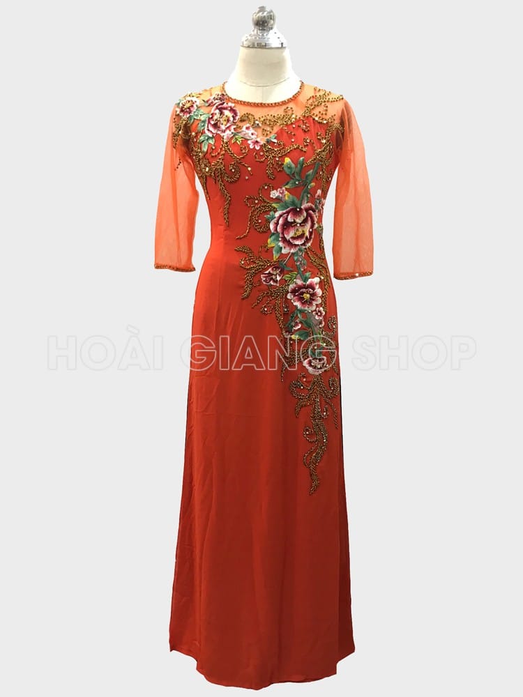 áo dài cho mẹ chồng