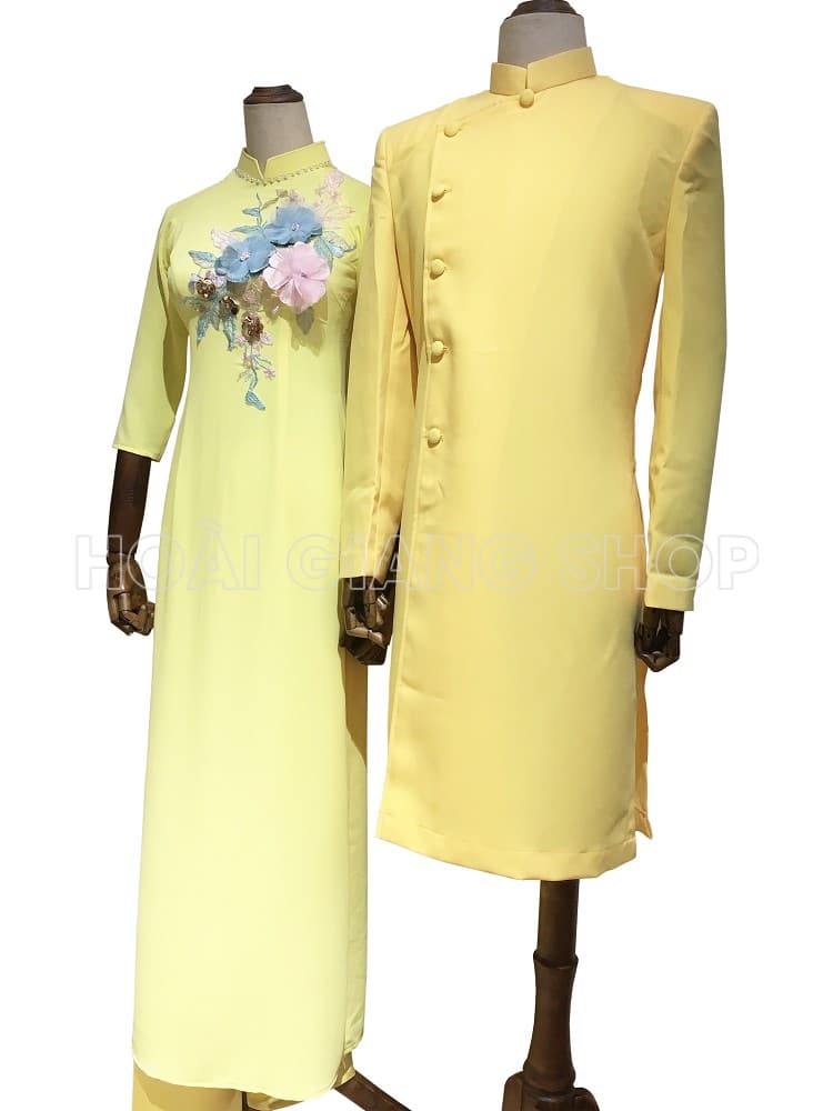 thuê áo dài bưng quả nam nữ