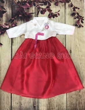 hanbok hàn quốc bé gái