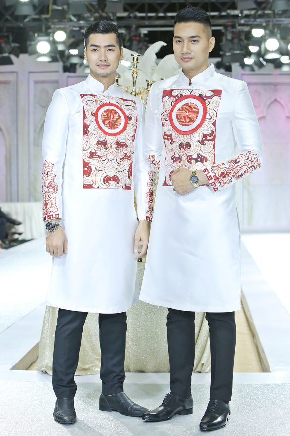 áo dài nam cặp