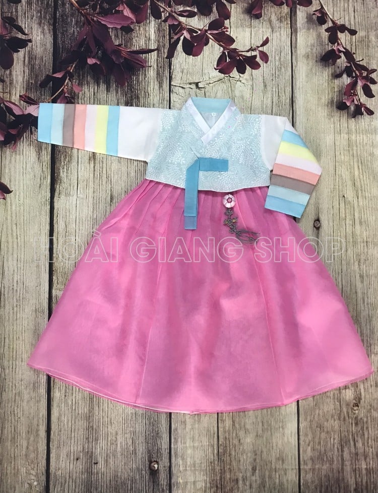 hanbok hàn quốc bé gái