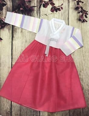 trang phục hàn quốc bé gái