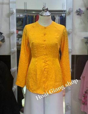 bán bà ba nữ gấm màu cam