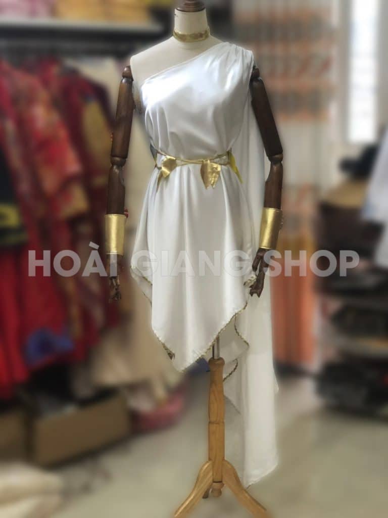 trang phục hy lạp nữ trắng