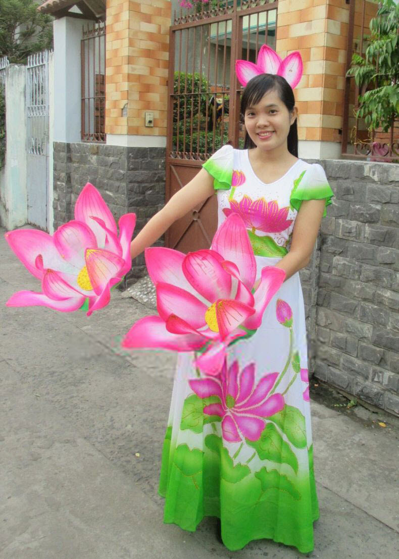 Thuê váy múa sen đẹprẻ ở đâu Mới 100 giá 70000đ gọi 0986 987 839  Quận Gò Vấp  Hồ Chí Minh id93630b00