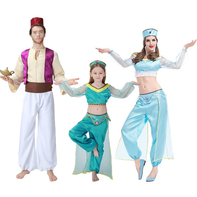 Cho thuê trang phục Aladin và công chúa Jasmine