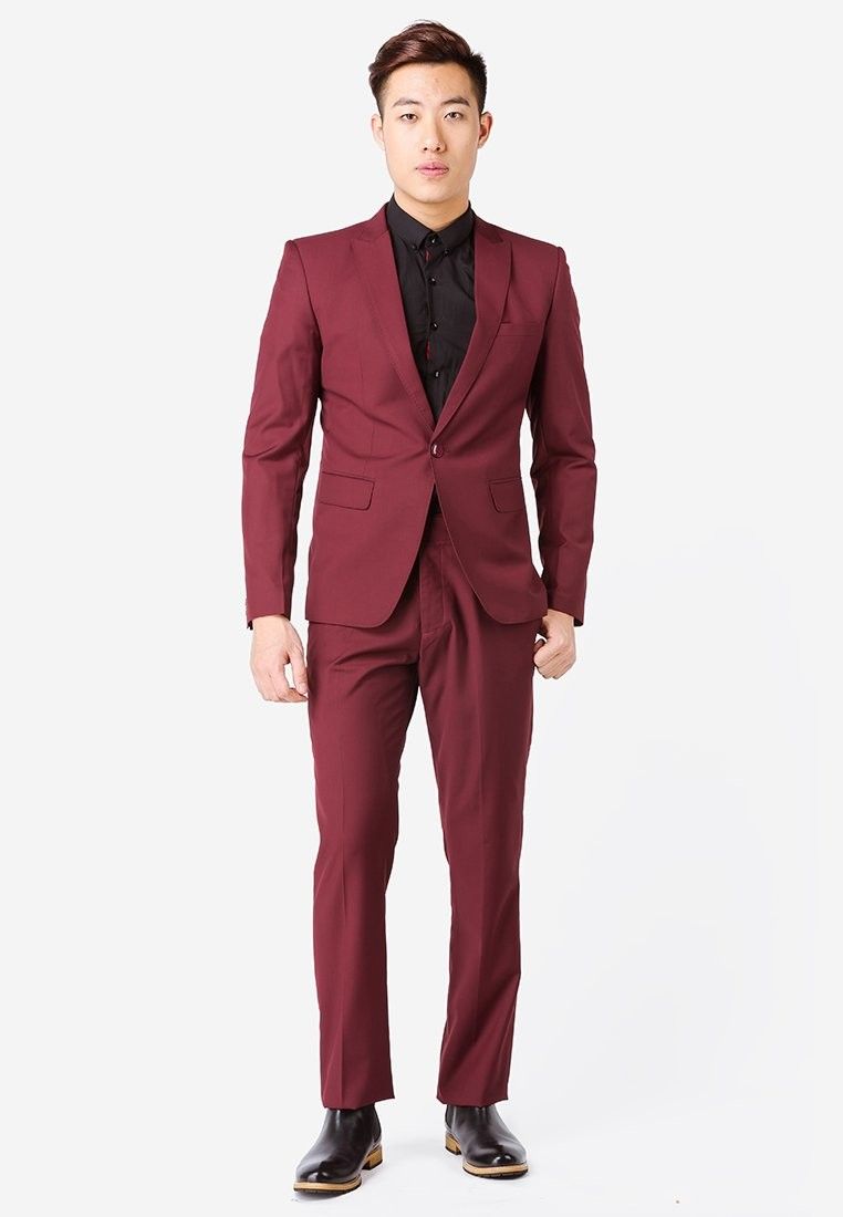 vest đỏ đô cực chất phom body trẻ trung