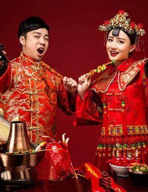 Trang phục cưới cổ trang Trung Quốc