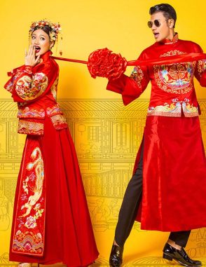 Trang phục cưới cổ trang Trung Quốc