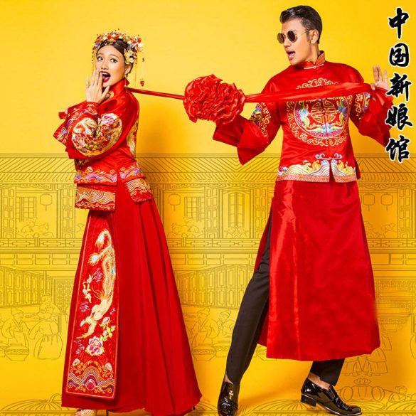 Trang phục cưới cổ trang Trung Quốc