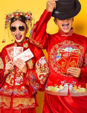 Trang phục cưới cổ trang Trung Quốc
