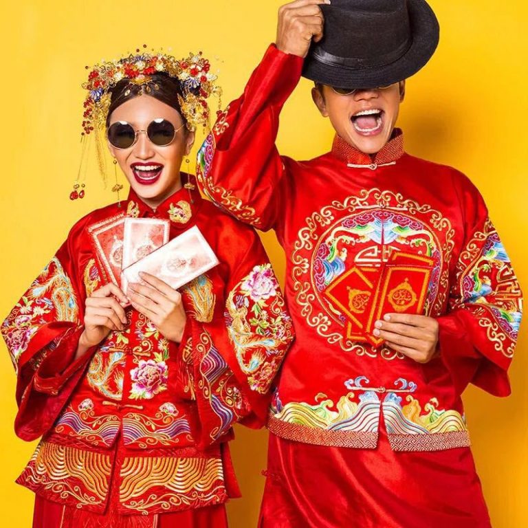 Trang phục cưới cổ trang Trung Quốc