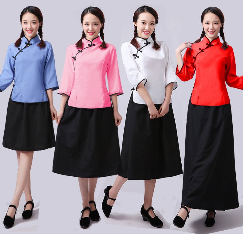 Trang phục nữ sinh Trung Quốc