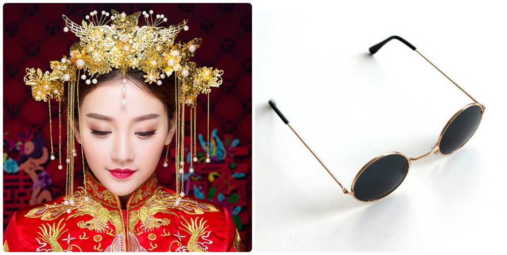 Phụ kiện không thể thiếu cho bộ ảnh cưới Trung Quốc
