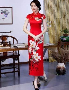 bán sườn xám trung quốc