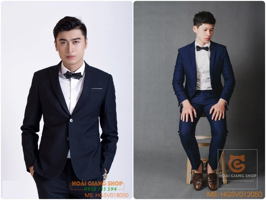 Vest nam xanh đen - dễ dàng phối đồ trong mọi tình huống