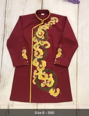 áo dài cách tân cho bé trai