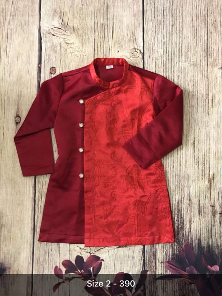 áo dài cách tân cho bé trai áo dài cách tân cho bé trai