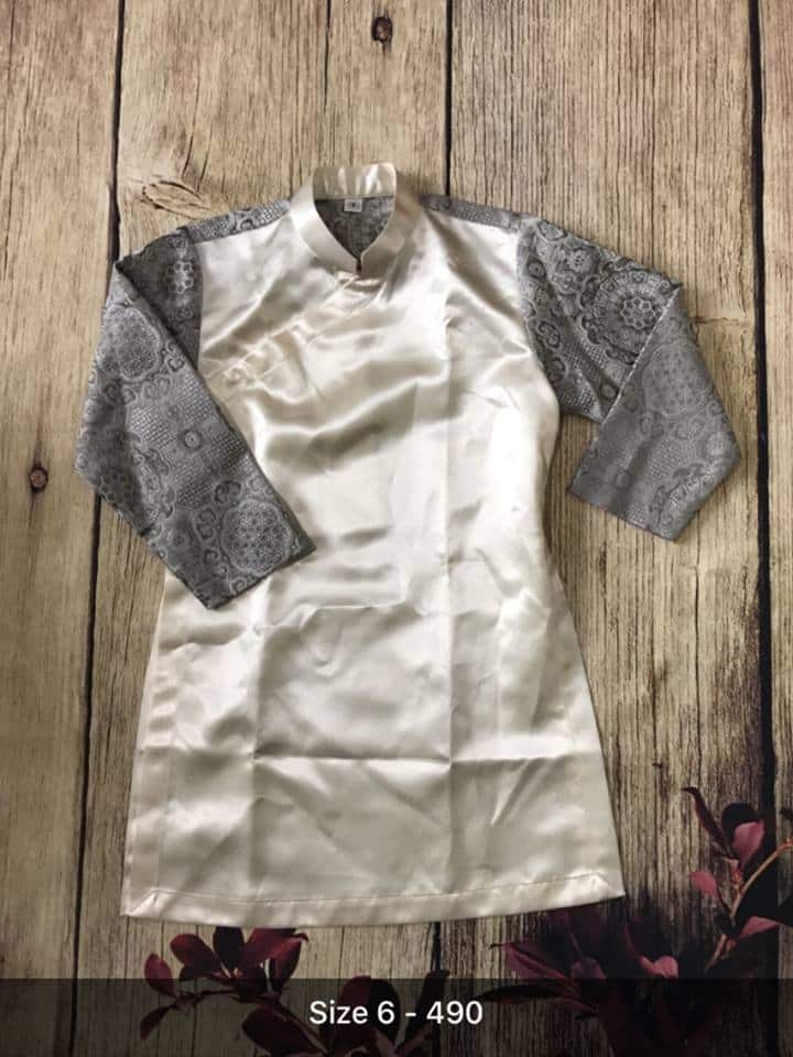 áo dài cách tân cho bé trai áo dài cách tân cho bé trai