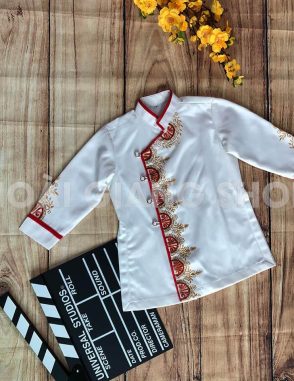 bán áo dài bé trai may sẵn