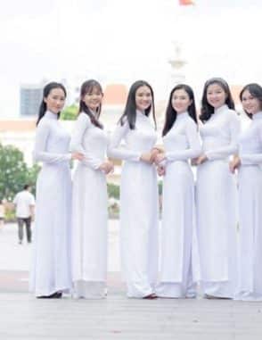 cho thuê áo dài kỷ yếu