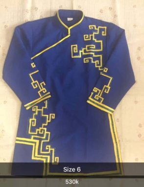 Áo dài bé trai