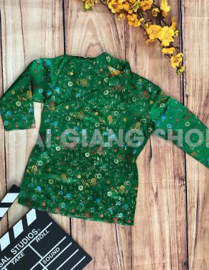 bán áo dài bé trai may sẵn