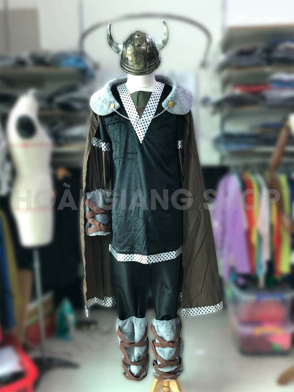 cho thuê trang phục chiến binh