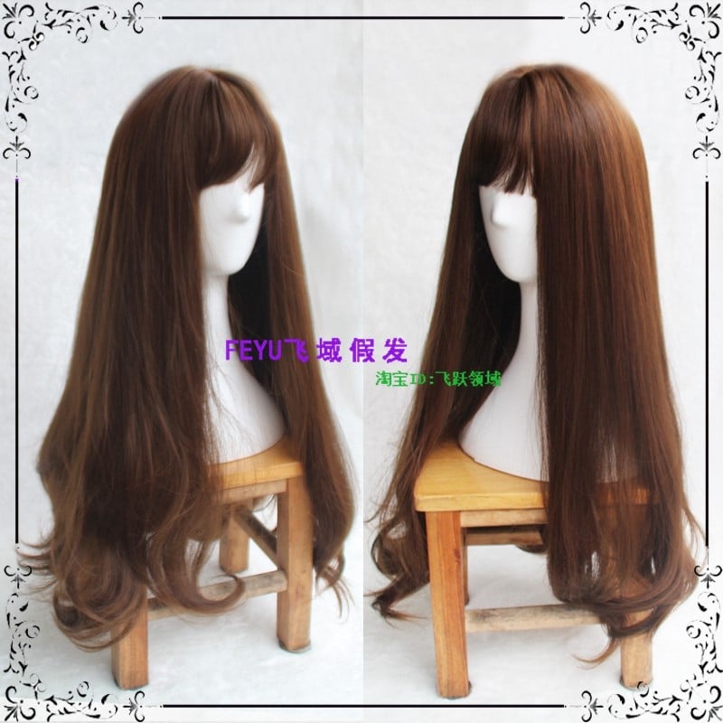 Tóc giả nữ dài uốn Tóc giả nữ dài uốn