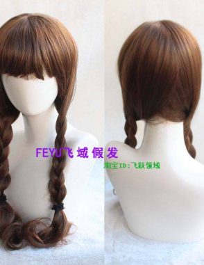 Tóc giả nữ thắt bím