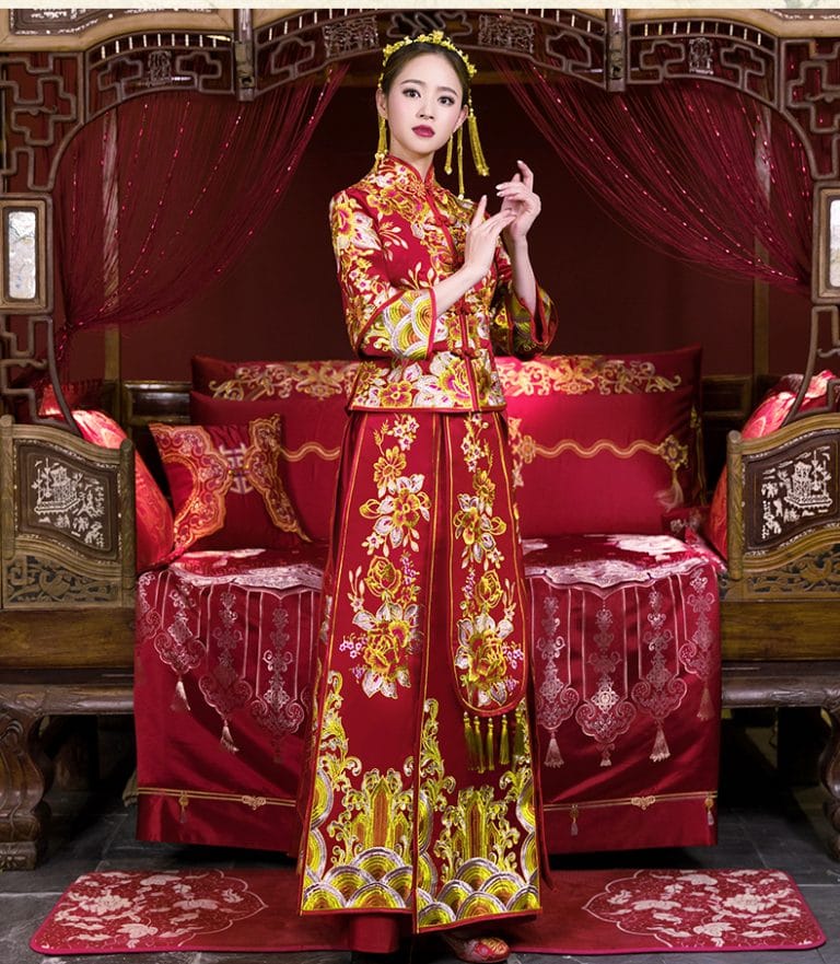 áo cưới truyền thống trung hoa
