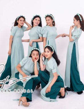 cho thuê áo dài bưng quả phụ dâu