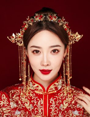 cho thuê cài tóc cô dâu