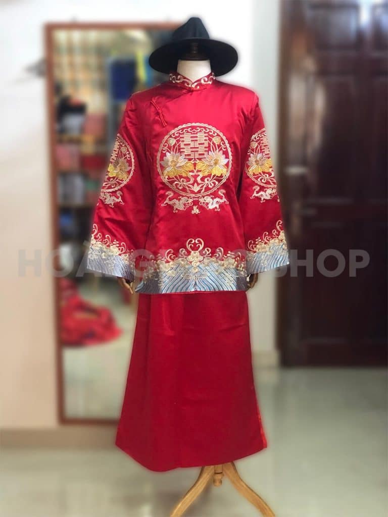 cho thuê áo cưới chú rể trung quốc
