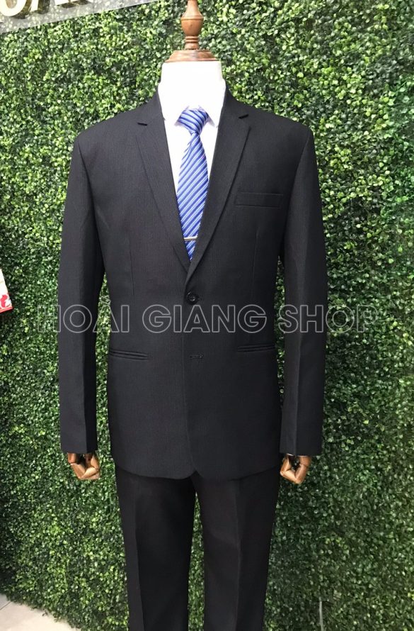 cho thuê vest sui gia màu đen xước