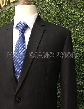 cho thuê vest sui gia màu đen xước