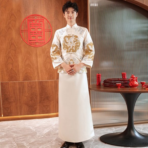 cho thuê áo khỏa cưới màu vàng