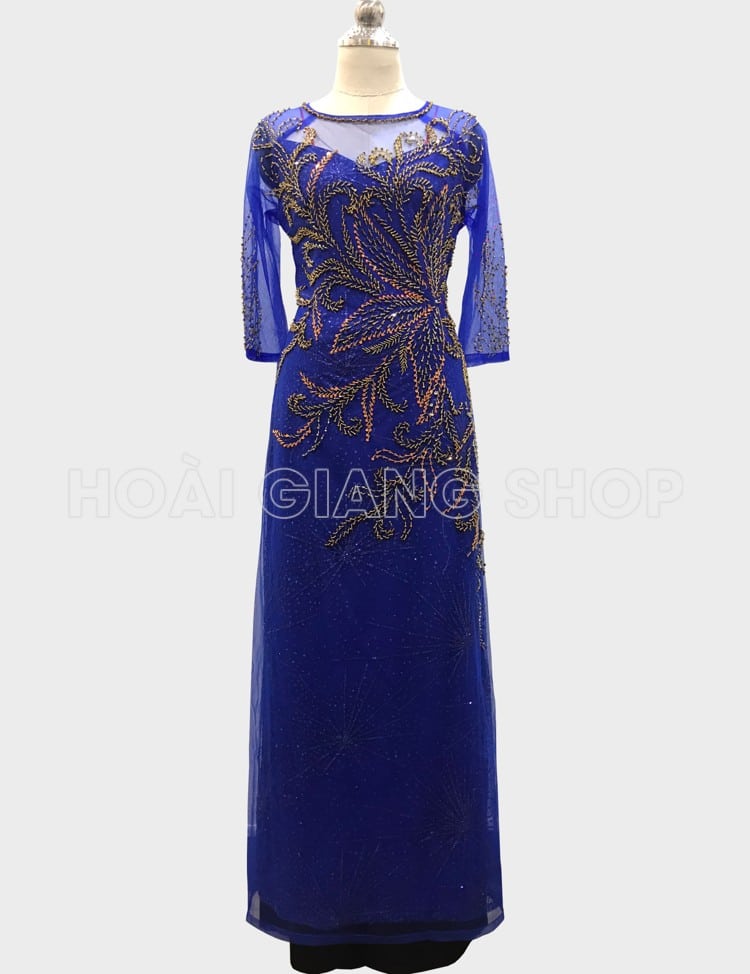 cho thuê áo dài bà sui đẹp