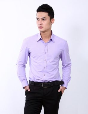 cho thuê sơ mi màu tím