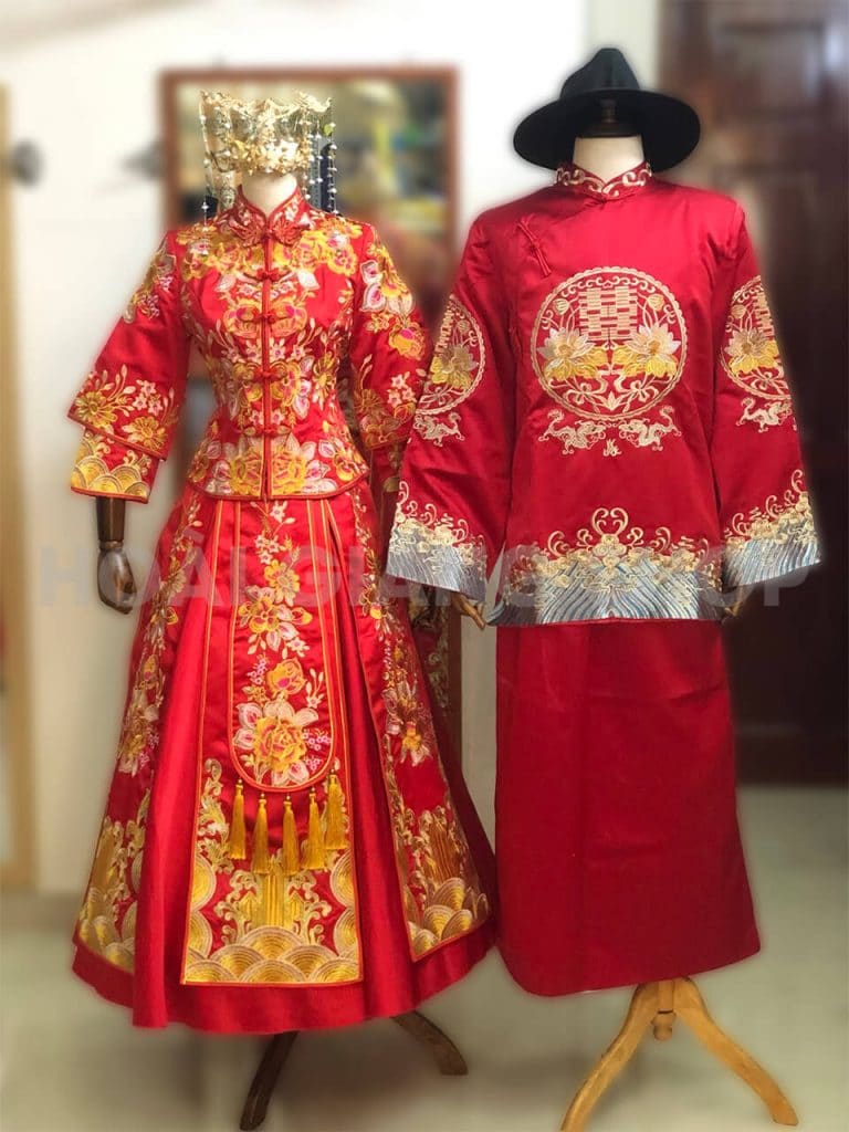 cho thuê áo khỏa trung hoa