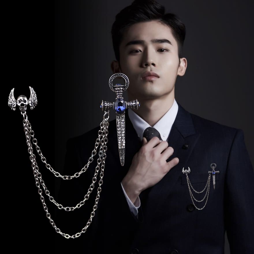 bán ghim cài áo vest