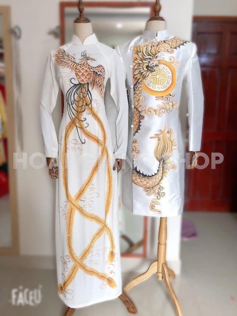 cho thuê áo dài cưới