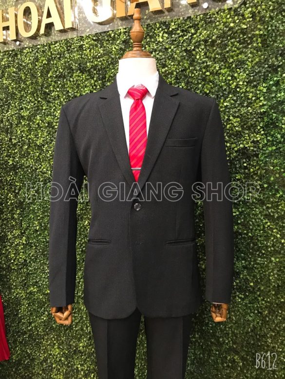 cho thuê vest ông sui màu đen nhám