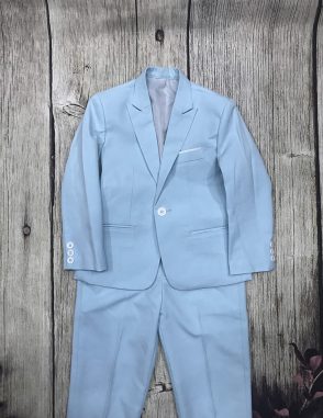 bán vest trẻ em màu xanh