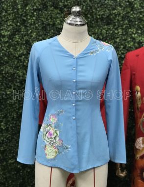 cho thuê áo bà ba nữ gấm