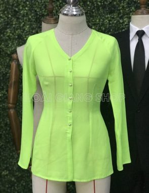 thuê bà ba nữ xanh dạ quang