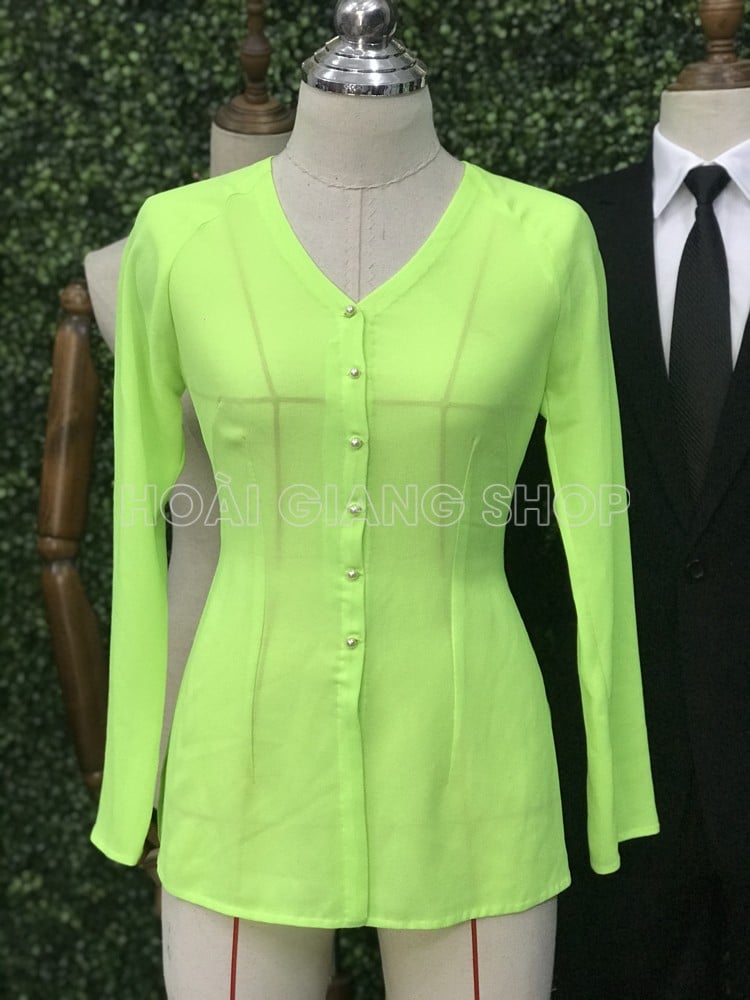 thuê bà ba nữ xanh dạ quang