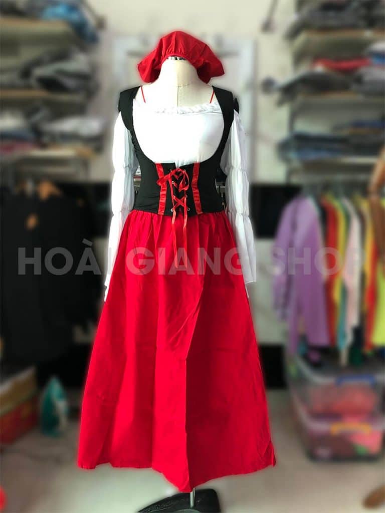 trang phục cô gái hà lan