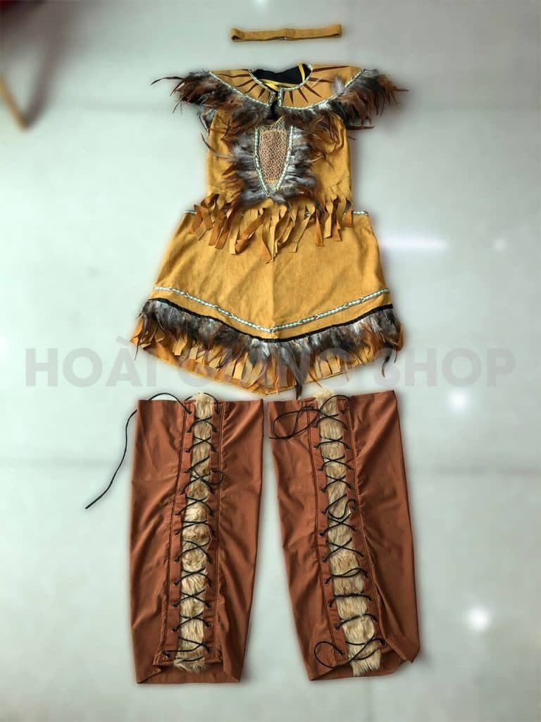 cho thuê trang phục thổ dân