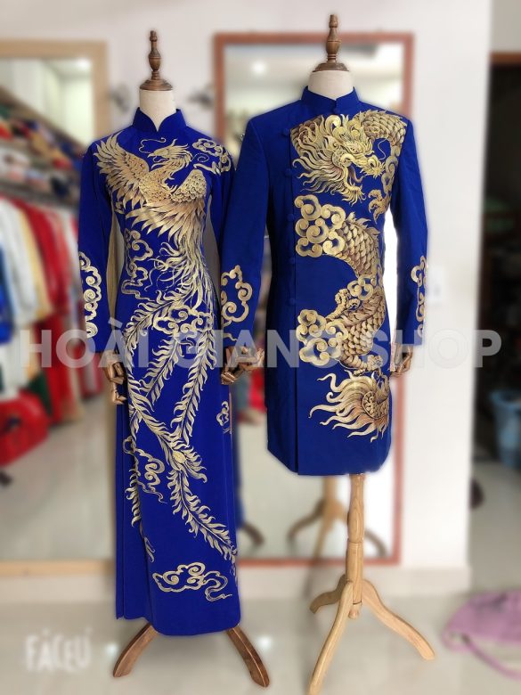cho thuê áo dài cưới